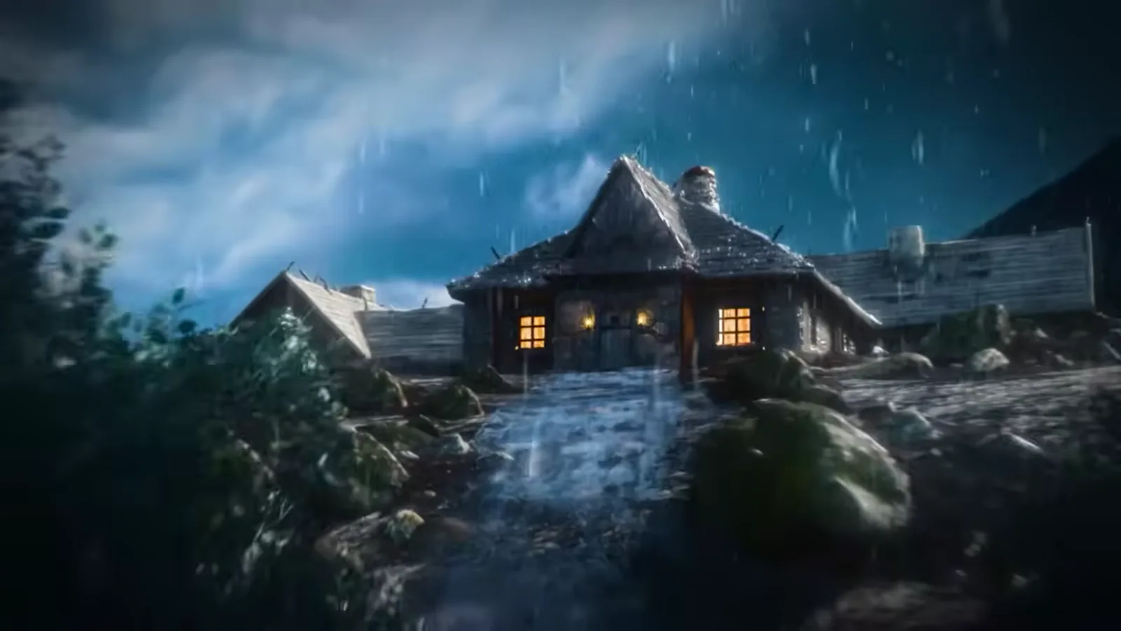 Gwent: הבקתה בגשם